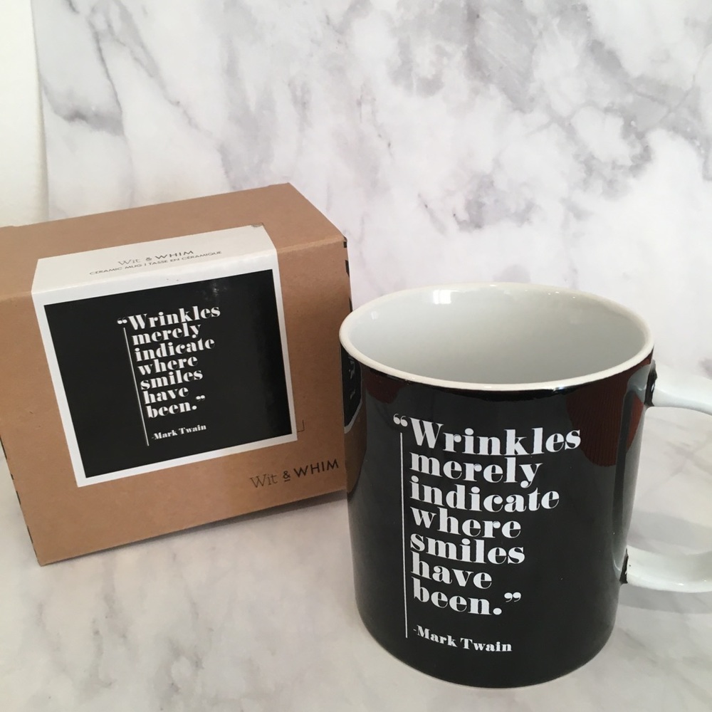 New Papyrus Mark Twain Quote Coffee Tea Mug